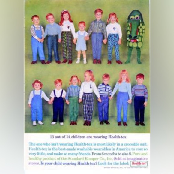 Health-tex 70’s Vintage Baby Blue Striped Soft Shirt and Shorts - Picture 3 of 12